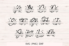 Star Monogram SVG Bundle A-Z Product Image 2