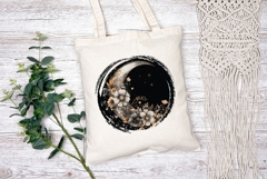 Celestial Moon Illustration PNG, Boho Illustration Product Image 2