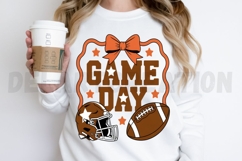 Preppy Basketball Mom PNG, Game Day PNG Design Product Image 2