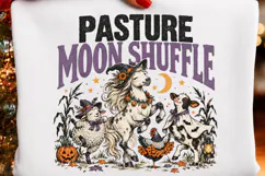 Barnyard Boo Bash Halloween PNG, Funny Farm Animal Halloween Product Image 2
