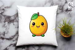 Cute Yellow Citrus Characters Clipart Sublimation PNG Product Image 3