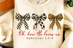 You Are So Loved PNG, Oh How He Loves Us PNG, Valentine PNG Product Image 1