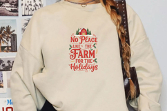Rustic Christmas Farmhouse Sublimation, Christmas Png Product Image 2