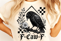 F-CAW-F Funny Halloween PNG, Trending Halloween PNG, Spooky Product Image 3
