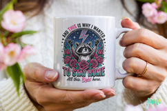 Funny Antisocial skulls PNG Product Image 4