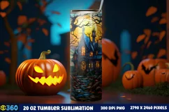 Halloween Tumbler Sublimation Wraps, Tumbler Halloween Product Image 2