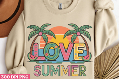 Love summer PNG, Hello Summer Sublimation PNG Product Image 2