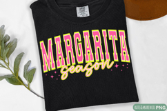 Summer PNG | Margarita Season PNG | Neon Summertime PNG Product Image 1