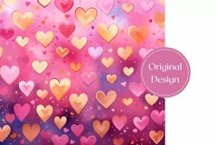 Pastel Pink Tumbler Sublimation, Valentine's Day Tumbler PNG Product Image 2