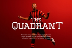 Fortuna Modern Bold Sports Font for Branding &amp; Display Font Product Image 2