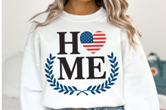 Home heart svg | 4th of july Svg | Shirt Svg Product Image 2