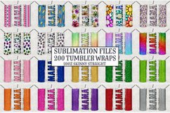 20oz Mama Tumbler Skinny Straight Sublimation files Product Image 8