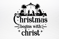 Nativity Christmas Ornaments SVG Product Image 2