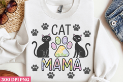 Cat Mama PNG, Cat Mom Sublimation PNG Product Image 2