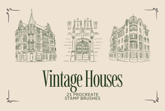 Architecture Procreate stamp brushes Product Image 1