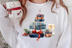 Christmas Party Clipart Sublimation, Christmas PNG Product Image 2