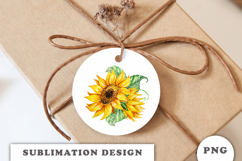 Watercolor Sunflowers Bouquet png Product Image 2