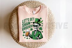 Let&#039;s Get Shamrocker PNG, St Patricks Day Sublimation PNG Product Image 2