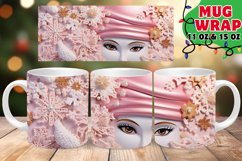 Winter's Serenade Christmas Mug Sublimation | 11oz &amp; 15oz Product Image 1