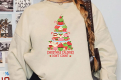 Funny Cupcake Christmas Sublimation, Chrismas Png Product Image 4