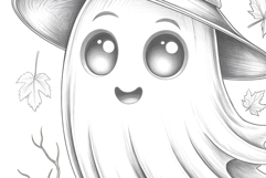 Halloween coloring page for adults. Coloring book pumpkin. Product Image 3