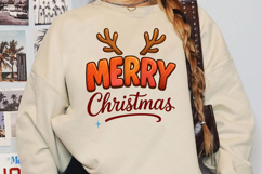 Merry Christmas Sublimation, Christmas Png Product Image 2