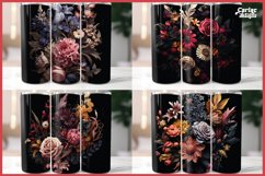 Floral Tumbler Sublimation Bundle | 20oz Skinny Tumbler Product Image 3