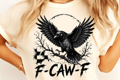 F-CAW-F Funny Halloween PNG, Trending Halloween PNG, Spooky Product Image 4