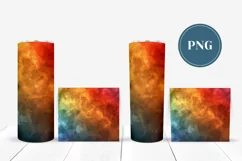 Colorful Tumbler Sublimation, Art Paint Tumbler Wrap Designs Product Image 2