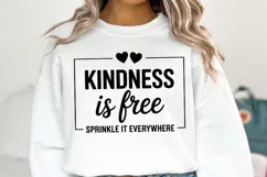 Kindness is free Svg | Svg Files for Cricut | Shirt Svg Product Image 1