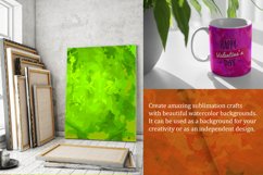 Sublimation Bundle - Watercolor hand drawn Backgrounds Product Image 2