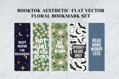 Pastel BookTok Aesthetic Flower Bookmark Set Product Image 2