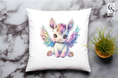 CCute Fantasy Baby Animals Clipart Sublimation PNG Product Image 2