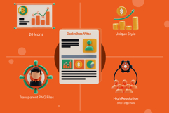 Business Management 3D Icon Pack Product Image 5