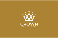 Crown Logo Design Vector Illustration Product Image 2