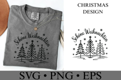 Schone Weihnachten Svg | Christmas svg | Shirt Svg Product Image 2