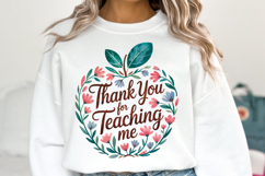 Thank you for Teaching me svg | Svg Cut Files | Shirt Svg Product Image 1