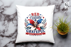 Liberty Is Beautiful Patriotic Floral PNG Product Image 2