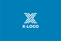 Geometric Letter X Logo Design Vector Product Image 2