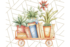 Bookish Animals PNG Clipart with Cozy Reading Elements Product Image 2