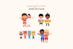Anti-Racism Kids Clipart Product Image 2