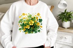 St Patrick Day Flowers Clipart Product Image 2