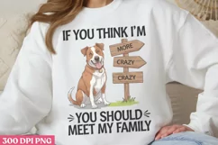 If you think i'm you should PNG, Funny Sarcastic Animal Quot Product Image 2