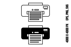 Printer Icons Product Image 1