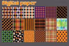 Halloween Digital Paper Pack | Scrapbook &amp; Craft Backgrounds Product Image 2