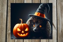 Halloween hedgehog | 8 Skinny tumbler sublimation designs Product Image 2