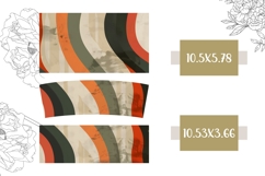 Retro Stripes Tumbler Sublimation, 40 Oz Tumbler Design Product Image 2