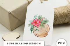 Winter Floral Decor Clipart PNG Product Image 2