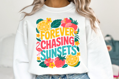 Forever Chasing Sunsets Svg | Svg Files | Shirt Svg Product Image 3