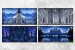 Winter Mug | 8 Christmas Sublimation Mug designs, JPG Product Image 2